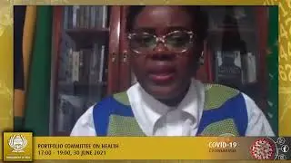 Portfolio Committee on Health, 30 June 2021