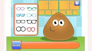 How to play Pou Eye Doctor game | Free online games | MantiGames.com