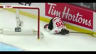 Matthew Schaefer (Team Canada Junior) &ndash; Broken Collarbone After Hitting a Steel Goal - Prevented?