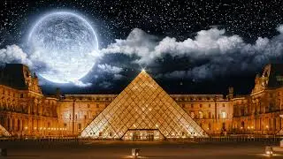 Paris Nocturne &mdash; Animated & Static Scenic Visuals for Holiday Event