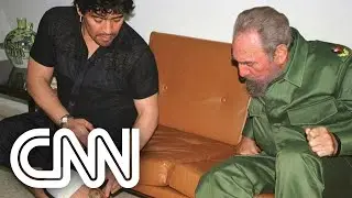 Maradona admirava Fidel Castro e Hugo Chávez | EXPRESSO CNN