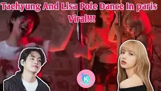 Taehyung and Lisa Perform In Paris, Fans Bts and BLINK Happy