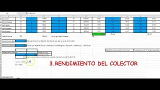 3. CÁLCULO DE RENDIMIENTO DEL COLECTOR