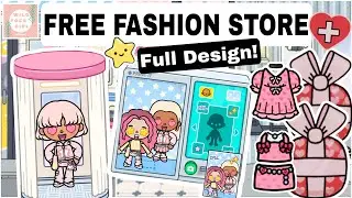 БЕСПЛАТНЫЙ МАГАЗИН МОДНОЙ ОДЕЖДЫ 👗🛍️ ПОЛНЫЙ ДИЗАЙН! ✨💖 TOCA BOCA WORLD 🌍