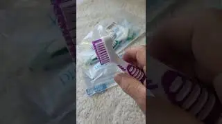 Stiff bristle high quality denture  brush!