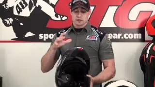 Schuberth C3 Modular Helmet Review from SportbikeTrackGear.com