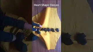 Heart Shape Sleeves Design #heartshapesleevesdesignshorts2025