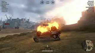 Crossout Dual Mammoth Build Action Video