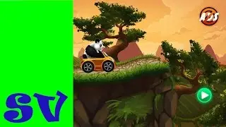 Dragon Panda Racing - gameplay video for Kids - Развивающий мультик (игра). Children's cartoon