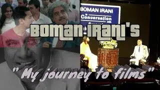 Boman Irani about his Film career || my first film dint realised..