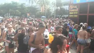 Rio carnival bloc party 2016 Copacabana Beach