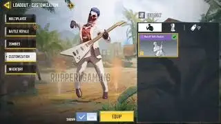 Cool Emote Rock N' Roll Lifestyle | Radical Raid - Season 3 | CODM