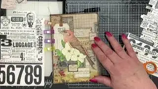 Tim Holtz Collage (Correspondance Folio) #timholtz