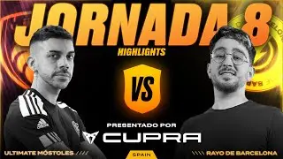 Ultimate Móstoles de DJMARIIO VS Rayo de Barcelona de SPURSITO | Resumen Partido J8 (6-6) (2-0)