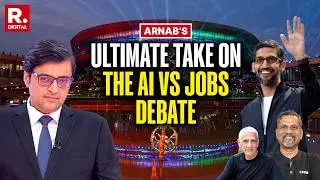 Arnab's Ultimate Take On The Raging AI Vs Jobs Debate | Sridhar Vembu | Vinod Khosla