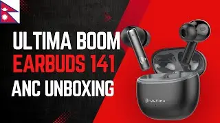 Ultima boom 141 ANC earbuds unboxing! #nepal #earbuds #unboxing