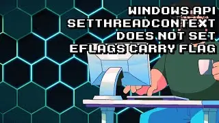 Fixing EFlags Carry Flag Issue with Windows API SetThreadContext