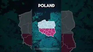 Poland in One MInute #Poland #OneMinuteGeography #WW2 #Warsaw #history #Geography #Polish #shorts