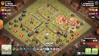 coc how to 3star a common th11 inferno island base