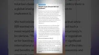 wazirx hack ! wazirx hack update ! RBI news, budget 2024, shiba inu, ethereum, xrp