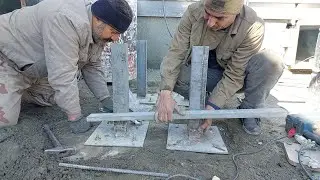 Putting iron for the engine cooler#construction #tiler #tiled #putting #work #wedding #tileworks