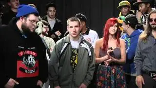 Ryan Nixon Vs Fat Rat - No Coast Rap Battle