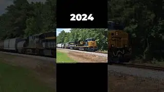 Evolution of CSX 1875 #train #csx #heritageunit #railroad #shorts