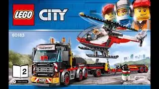 LEGO CITY 60183 Heavy Cargo Transport Instructions