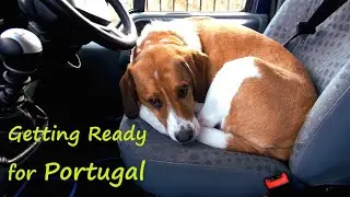 Transit Campervan Conversion Vlog | Making the Bed Cushions & Getting Ready for Portugal