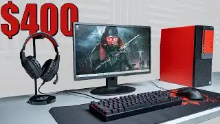 $400 Full PC Gaming Setup Guide!