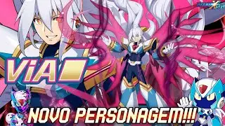 Megaman X Dive New Via Trailer Review: Todos Os Detalhes Do Novo Personagem!