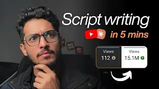 Scriptwriting Secrets ONLY Successful YouTubers Know | Claude Ai