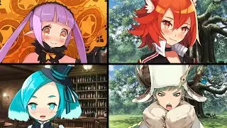 Demon Gaze 2 All Character Endings Compilation