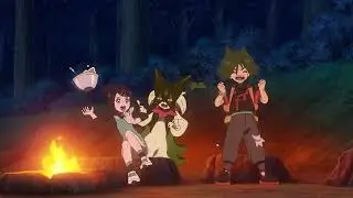 Liko & Uruto Funny Moments! (Pokemon Horizons Mega Voltage)