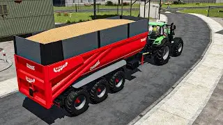A beautiful silage trailer for the farm! | 10 BEST MODS of the week! (Farming Simulator 25)