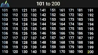 101 to 1000 Numbers in Hindi | 101 se 1000 tak ginti jane. | 101 to 200 Numbers