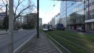 Straßenbahn Düsseldorf | haltestelle Graf Adolf Platz U | Rheinbahn Siemens NF6, NF8 & NF10 | 2017