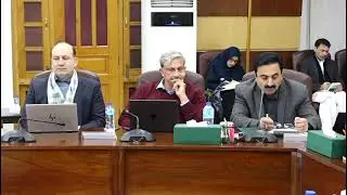 Addressing the Provincial Cabinet of the Chief Minister Khyber Pakhtunkhwa Muhammad Sahel Afridi!