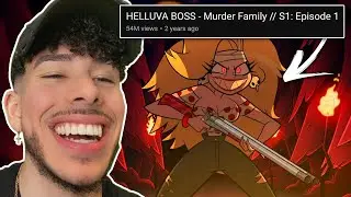 HELLUVA BOSS SEASON 1 EPISODE 1 REACTION! MURDER FAMILY 😱🔥