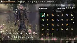 ESO July 2022 Daily Login Rewards