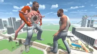 Franklin Vs Eye Monster Franklin - INDIAN BIKE DRIVING 3D
