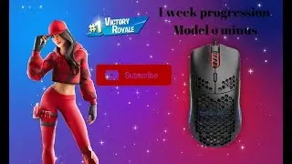 Fortnite model o minus 1 week progression