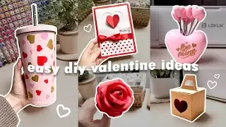 ❤️ 5 Easy DIY Valentine Gift Ideas 2025 / LOKLiK iCraft Valentines Day Projects / Cheap & Easy ❤️