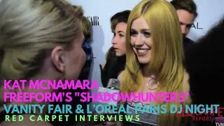 Kat McNamara #Shadowhunters at the Vanity Fair and L&rsquo;Oreal Paris DJ Night #VFCH #Lorealista