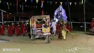 Shri Ram, Sita, Lutchman, and the Royal Entourage return to the holy City of Ayodhya