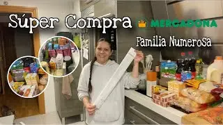 🛒S&uacute;per Compra Mercadona🛒 // Compra Familia Numerosa