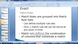 Module - Exact Match