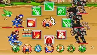 Ninja Saga | Genin Exam Part 2 | 0.9.22 Offline Android Gameplay