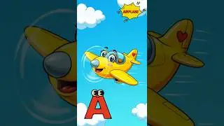 ABC Song with Vehicles 🚁🚢 | Learn Letters & Transportation for Kids! | Energypac Kids TV