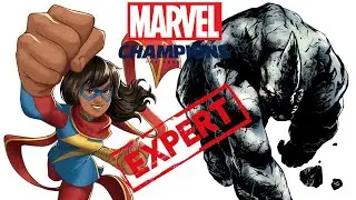 MARVEL CHAMPIONS | Ms. Marvel VS. Rhino (Experto)